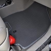 Автомобильные коврики EVA на Kia Carnival III (11мест) 2+2+3 с трансформерами (2014-2021)