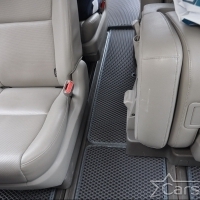 Автомобильные коврики EVA на Kia Carnival III (11мест) 2+2+3 с трансформерами (2014-2021)