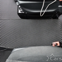 Автомобильные коврики EVA на Mercedez-Benz V-klasse II W447 (2 ряд - 2 места с проходом) (2014->)