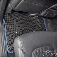 Автомобильные коврики EVA на Nissan Patrol VI Y62 3 ряда (2010->)