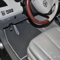 Коврики текстильные на Toyota Sienna III 6 мест (2010-2020)