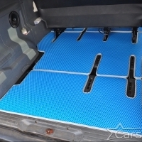 Коврики текстильные на Mercedes-Benz Viano W639 без столика (2003-2014)