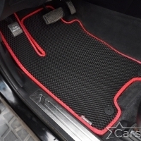 Коврики текстильные на Kia Mohave I 3 ряда (2008-2020)