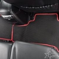 Коврики текстильные на Kia Mohave I 3 ряда (2008-2020)