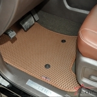 Коврики текстильные на Chevrolet Tahoe IV 3 ряда (2014->)