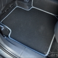 Коврики текстильные на Skoda Kodiaq I 3 ряда (2016->)