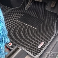 Двухслойные коврики EVA на Honda Stepwgn II пр.руль (2001-2005)