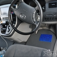 Двухслойные коврики EVA на Toyota Alphard I пр.руль (2002-2008)