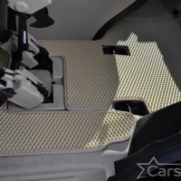 Двухслойные коврики EVA на Linkoln Navigator II 3 ряда (2003-2006)