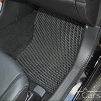 Двухслойные коврики EVA на Mitsubishi Outlander III 3 ряда (2012->)