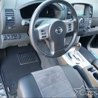 Двухслойные коврики EVA на Nissan Pathfinder III 3 ряда (2004-2014)