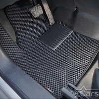 Двухслойные коврики EVA на Volkswagen Caddy IV Maxi (2015->)