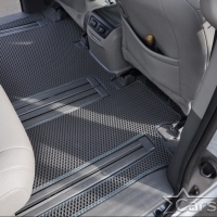 Двухслойные коврики EVA на Toyota Sienna III 7 мест (2010-2020)