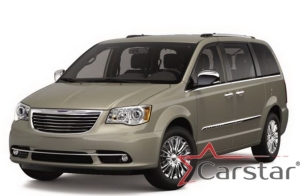Chrysler Town & Country V (2007->) 2 ряд: кресла 1+1 не убираются в пол