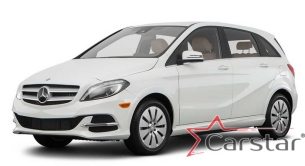 Текстильные коврики для Mercedes-Benz B-klasse II W246 (2011-2018)