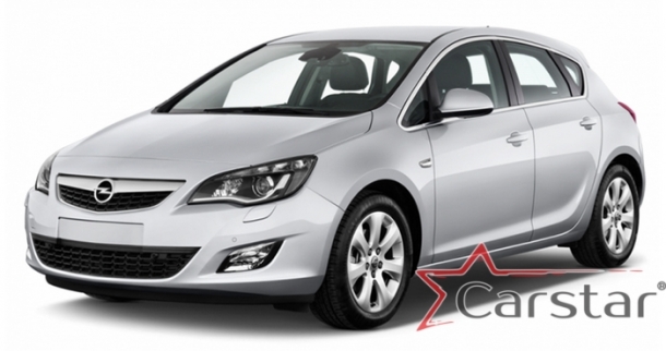 Двухслойные коврики EVA для Opel Astra J (2009-2017)