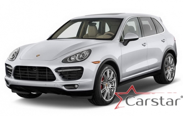 Двухслойные коврики EVA для Porsche Cayenne II (2010-2017)