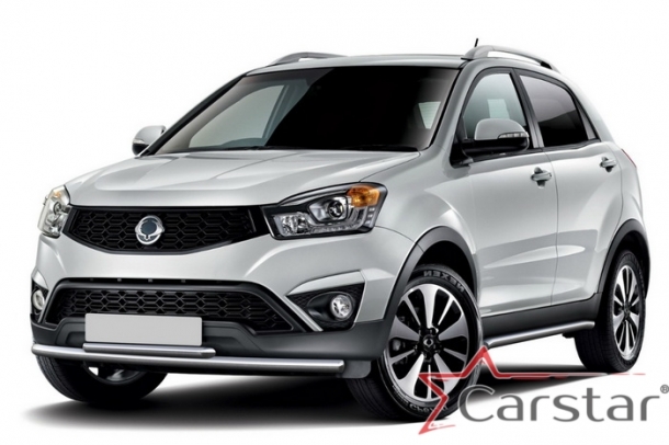 Двухслойные коврики EVA для SsangYong Actyon II (2010->)