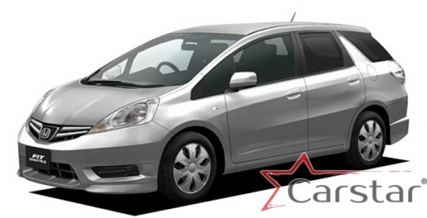 Автомобильные коврики EVA для Honda Fit II Shuttle пр.руль (2007-2014)