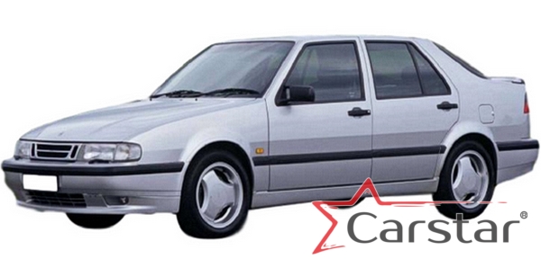 Двухслойные коврики EVA для SAAB 9000 (1984-1998) 