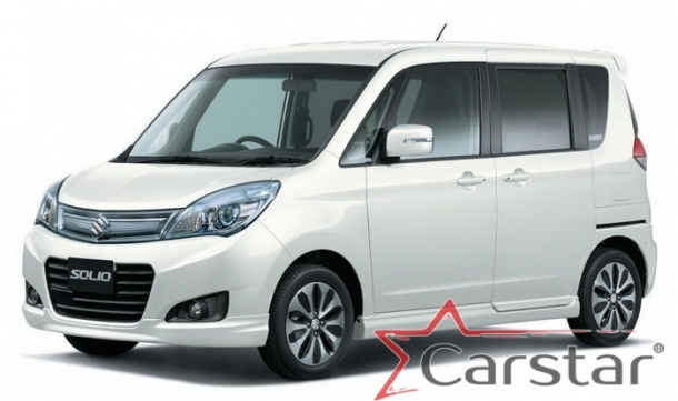 Двухслойные коврики EVA для Suzuki Solio II пр.руль (2011-2015)