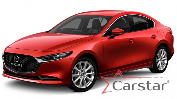 Двухслойные коврики EVA для Mazda 3 IV (2019->)