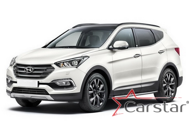 Автомобильные коврики EVA для Hyundai Santa Fe III 3 ряда (2012-2018)