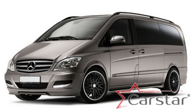 Текстильные коврики для Mercedes-Benz Viano W639 со столиком (2003-2014)