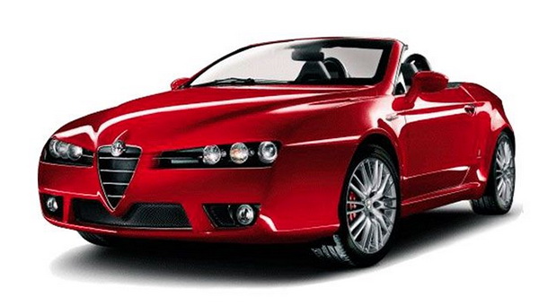 Текстильные коврики для Alfa Romeo Spider III (2006-2010)