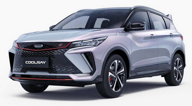 Текстильные коврики для Geely Coolray I рестайлинг (2023->)