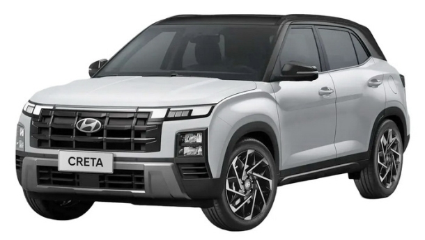 Двухслойные коврики EVA для Hyundai Creta II рестайл (2024->)