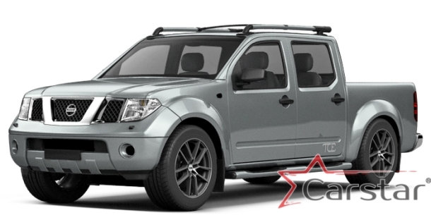 Автомобильные коврики EVA 3D для Nissan Navara III даблкаб (2005-2015)