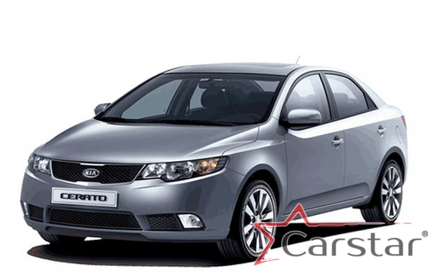 Автомобильные коврики EVA 3D для Kia Cerato II (2008-2013)