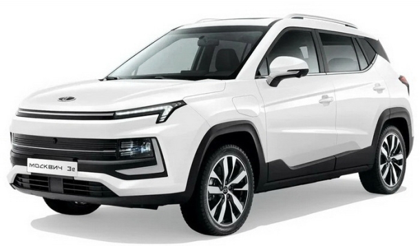 Автомобильные коврики EVA 3D для Москвич 3е (2022->)