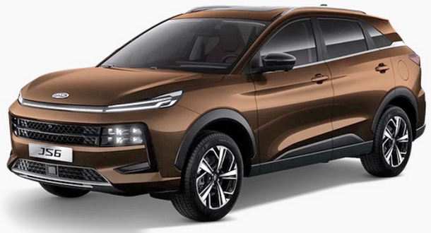 Автомобильные коврики EVA 3D для JAC JS6 (2022->)